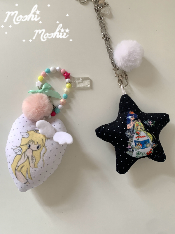Moshi Moshii Original Design Cute Pendant Keychain Bag Pendant Necklace