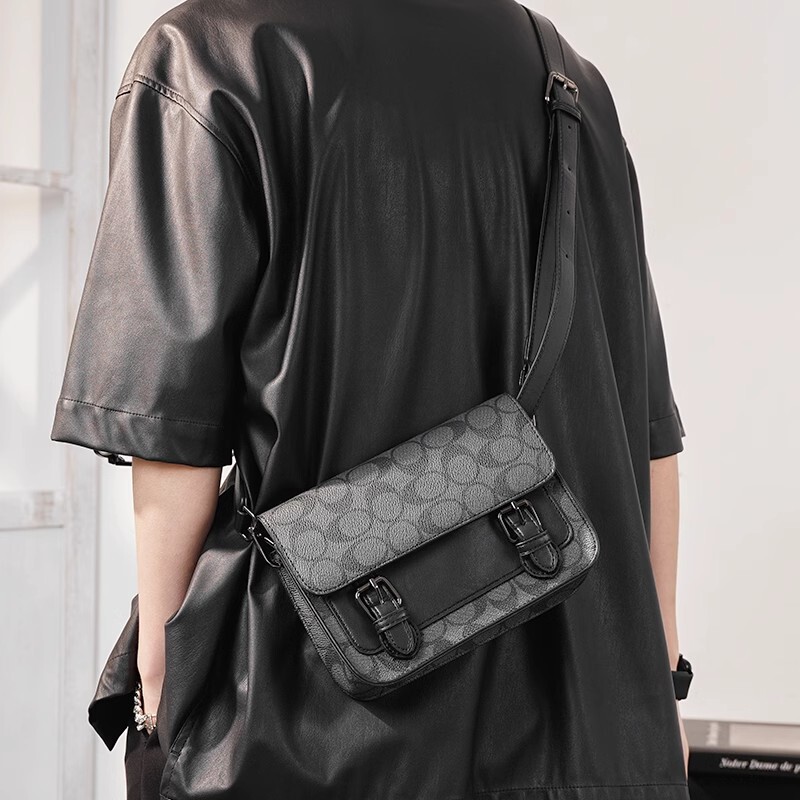2026 New Trendy Discount Official Website 2026 New Business Messenger Bag Single Shoulder Chest Bag Korean Style Men's Bag Motorcycle Bag 2026 New Trendy Discount Official Website 2026 New Business Messenger Bag Single Shoulder Chest Bag Korean Style Men's Bag Motorcycle Bag