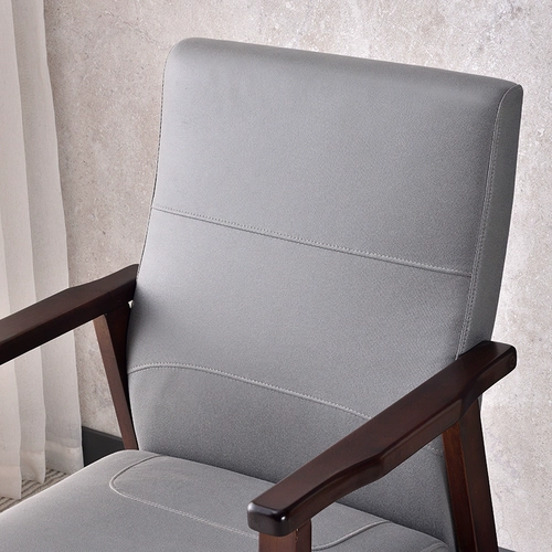 Стул диван Трех -лежащий магазин с твердым деревом поручкой маджонг Стул мягкая сумка