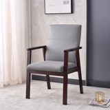 Стул диван Трех -лежащий магазин с твердым деревом поручкой маджонг Стул мягкая сумка