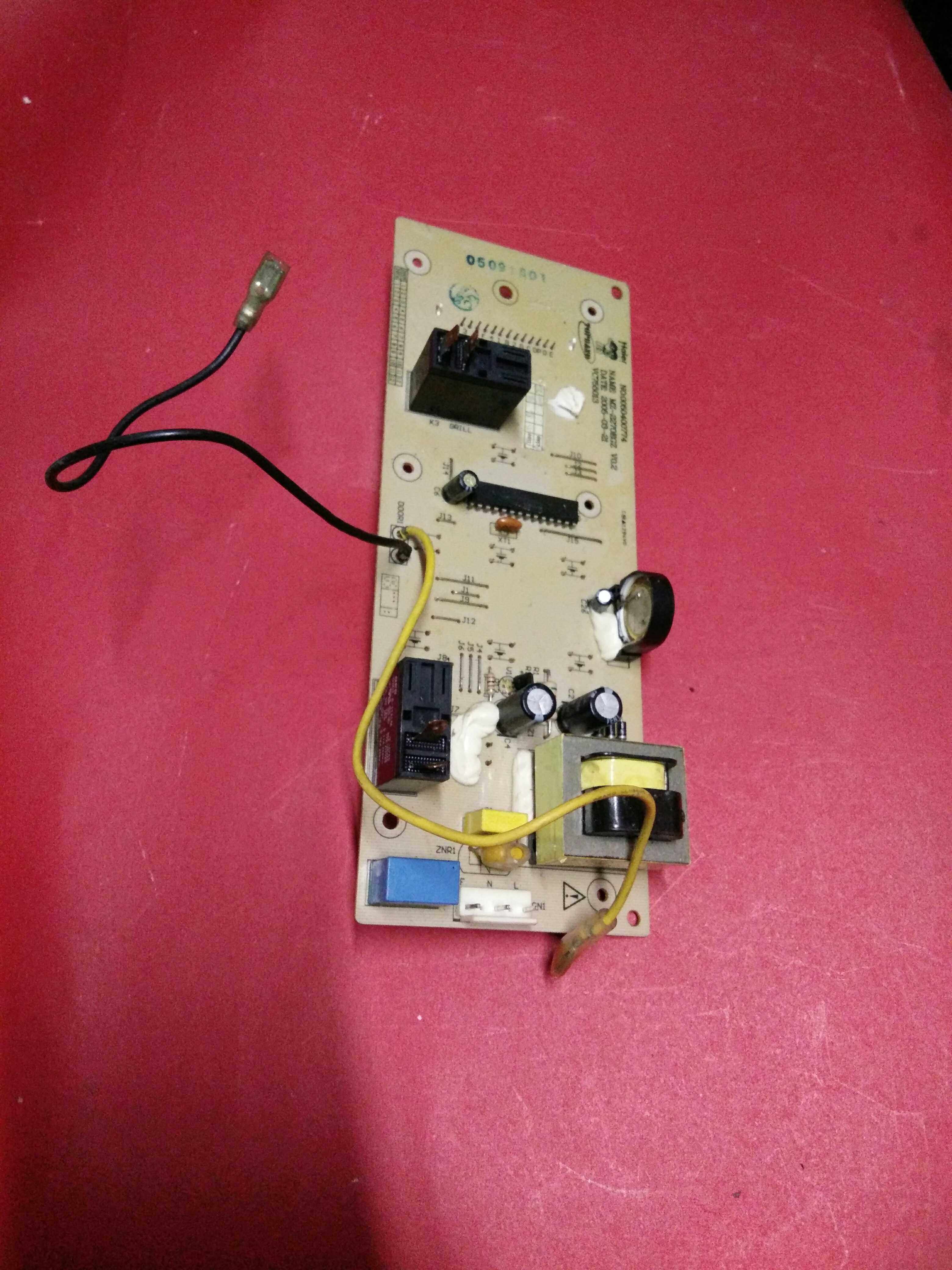 Disassemble Haier Microwave Oven Computer Edition MZ-2270EGZ VC755013 0050400774