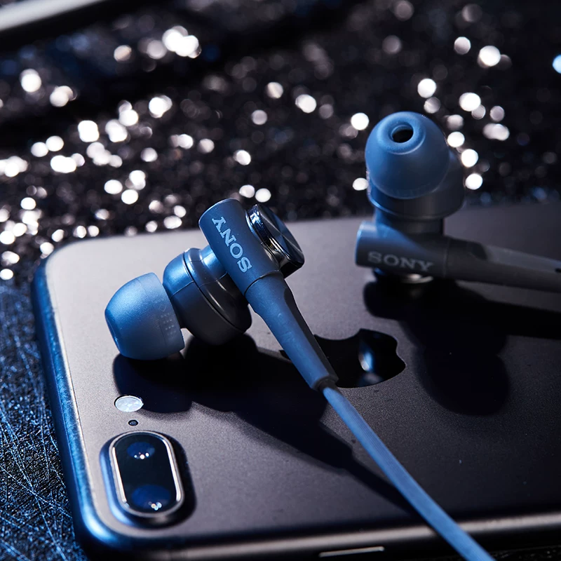 Sony/ MDR-XB55AP внутриканальные наушники с тяжёлым басом, мобильный телефон, музыка, звонки, басовый эффект