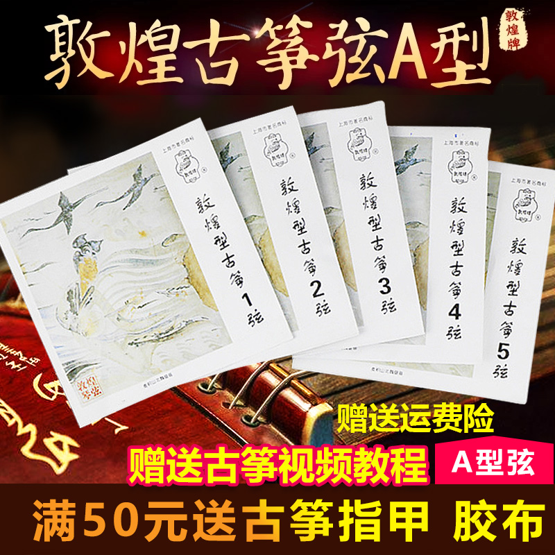 Standard universal Dunhuang guzheng string A type 1-10 string beginue professional 163 guzheng strings 1-21 complete set
