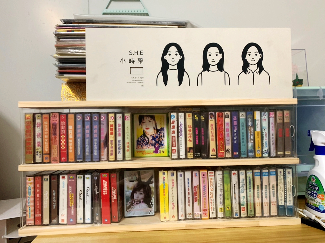 Tape storage rack Acrylic minimalist style tape cabinet ultra-thin tape model handmade collection vintage storage