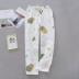 Quần pijama tình nhân, nữ, quần tây nam, xuân hè, vải cotton gạc, quần mặc nhà hai lớp, mỏng hoạt hình, XL, rời - Quần tây Quần tây