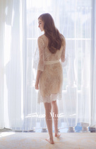  Morning robe Bride morning robe Wedding morning robe Wedding morning robe Senior morning robe Custom Sakura dream morning robe Sakura dream wedding dress 01