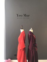  Brides morning gown Custom advanced wedding morning gown Moms morning gown (and moms best friend love) Red morning gown