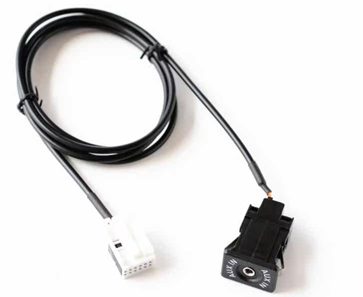AUX in Plug Socket For BMW E60 E63 E64 E65 E66 E81E82 E90
