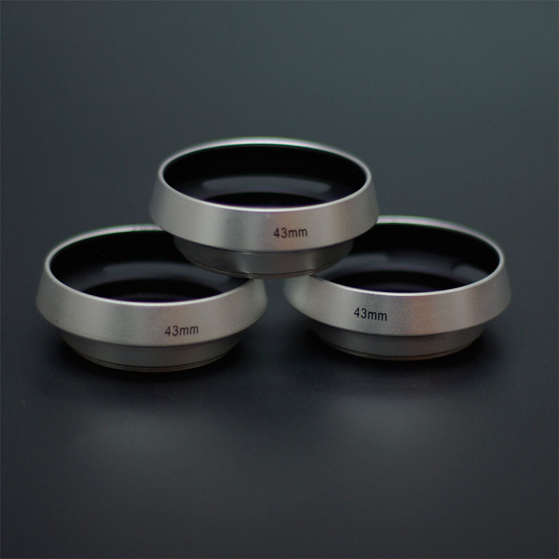 Imitation Lycra metal slanted hood, caliber 43MM