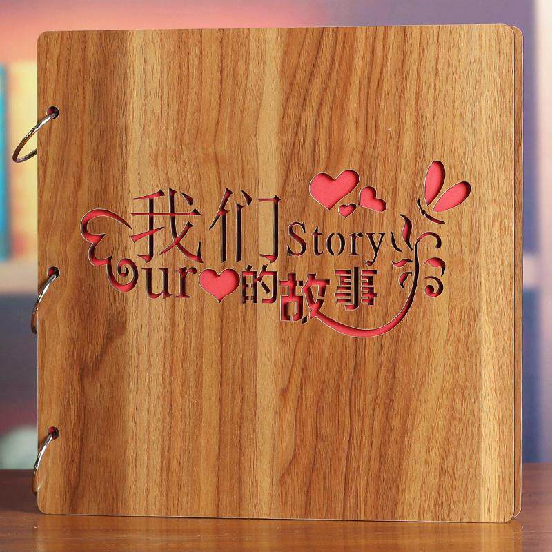 相册diy手工情侣儿童宝宝成长纪念册粘贴式影集教师节礼物寰