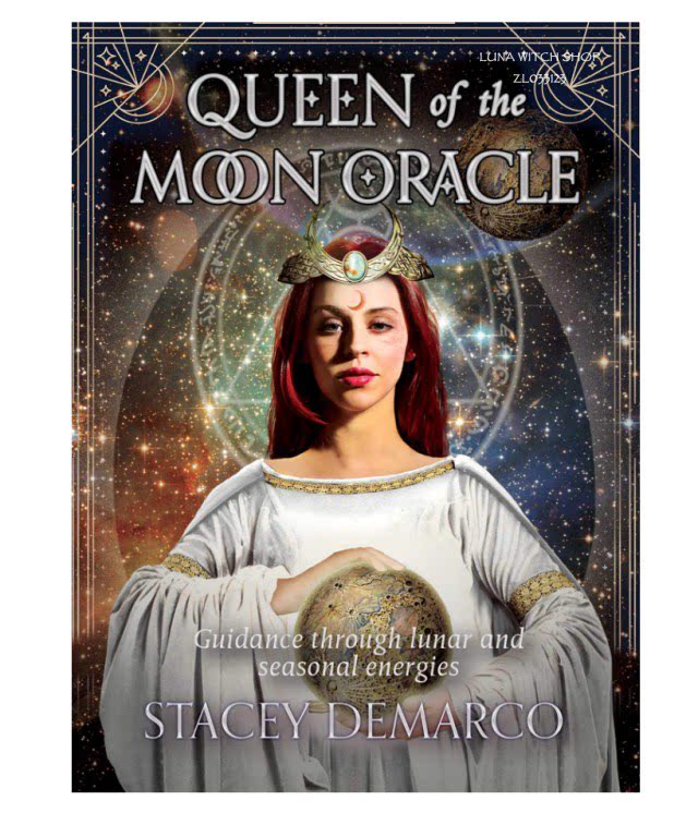 American Moon Goddess Oracle Card Energy Guide Queen of the Moon Oracle