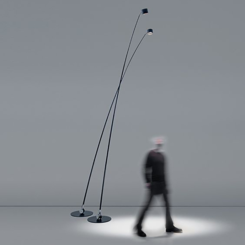 Italian Davide Groppi Postmodern Minimalist Living-room Lobby Creative Outdoor Patio Long Pole Floor Lamp