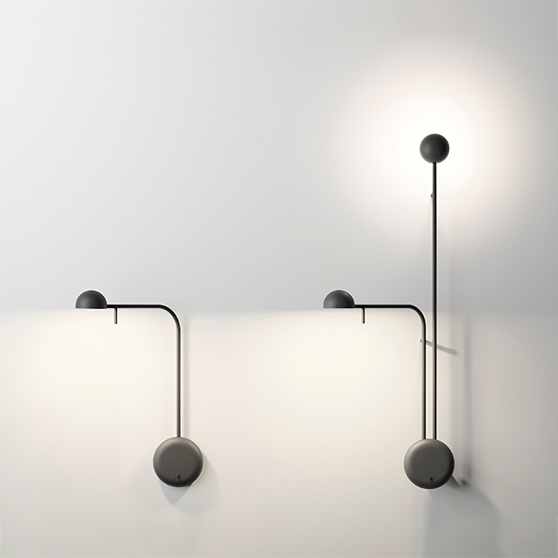 Nordic study high-end modern minimalist creative personality bedroom bedside hotel model room corridor aisle decorative wall