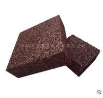 Floating floor board filled with sound insulation damping brick Floor damping block bar composite polymer elastic cork particles