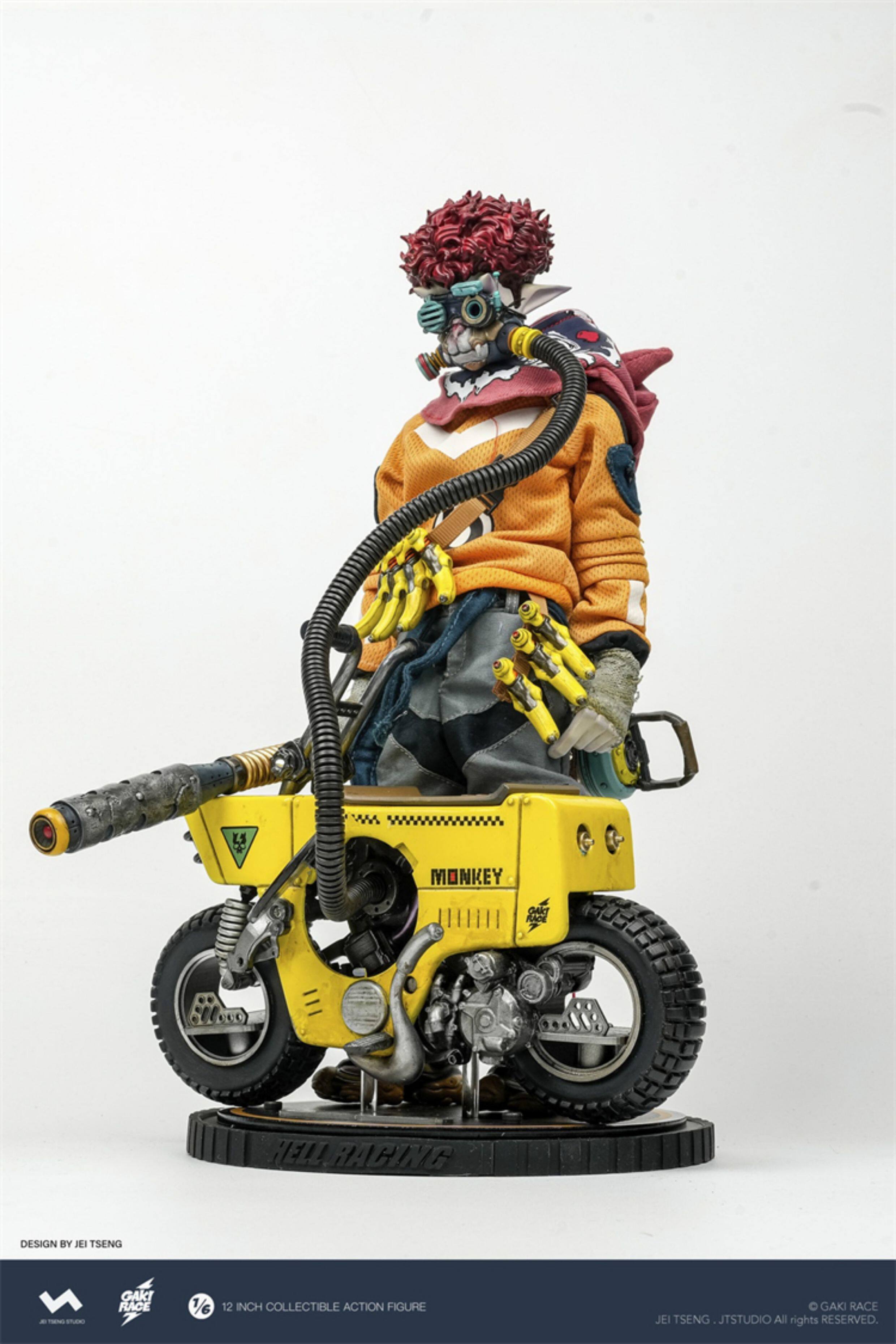 JTスタジオ GAKI RACE MONKEY 1/6フィギュア10周年記念版 JT STUDIO 1/6 GAKI RACE Monkey Goku Action Figure Deluxe Version