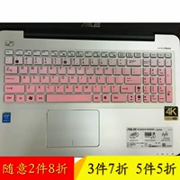 ✅15.6 inch Asus A555L K555Y bàn phím máy tính xách tay bộ phim dán R556L X540N bảo vệ tay áo F555U bảo hiểm đầy đủ các phím tắt không phi sáng không dán phim hoạt hình dễ thương silicone - Phụ kiện máy tính xách tay miếng dán laptop