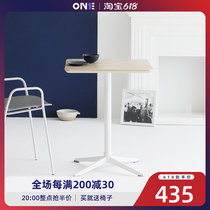Table Modern minimalist home square living room net red ins table Café Milk Tea Shop for sale at the disposal of the table