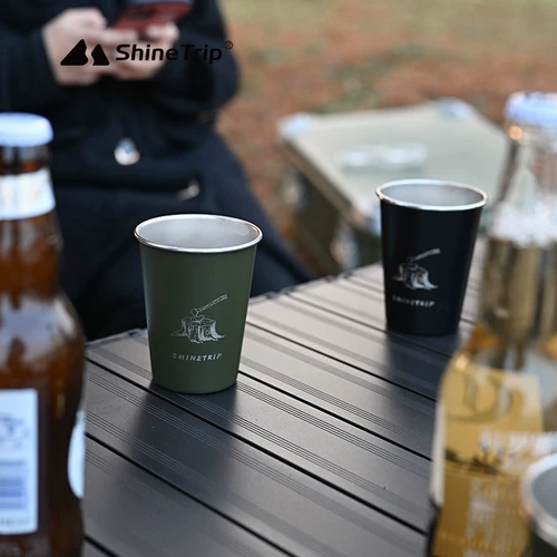 Shanqu Shinetrip Camping Water Cup Food -Распространение из нержавеющей стали для барбекю с пиво