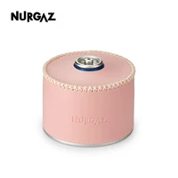 Розовый газовый банка