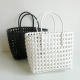 Weaving hollow inner bag shopping basket in summer