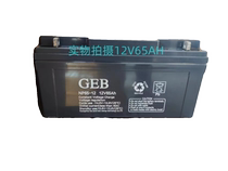 GEB battery NP65-12 lead-acid maintenance-free 12V65AH Gulf fire emergency DC screen UPS EPS