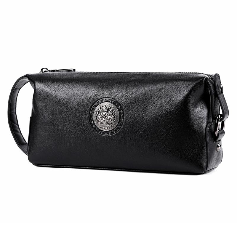 Genuine Leather Men's Bag, Quality Clutch, Trendy Brand, Fashionable Zipper Wallet, Cowhide Wallet, Business Clutch, Casual Clutch Bag Genuine Leather Men's Bag, Quality Clutch, Trendy Brand, Fashionable Zipper Wallet, Cowhide Wallet, Business Clutch, Casual Clutch Bag