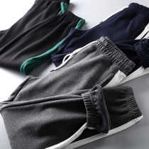 Add quantity without price plus velvet warm foreign trade mens clothing factory cut standard tail goods leisure sports Wei pants autumn and winter