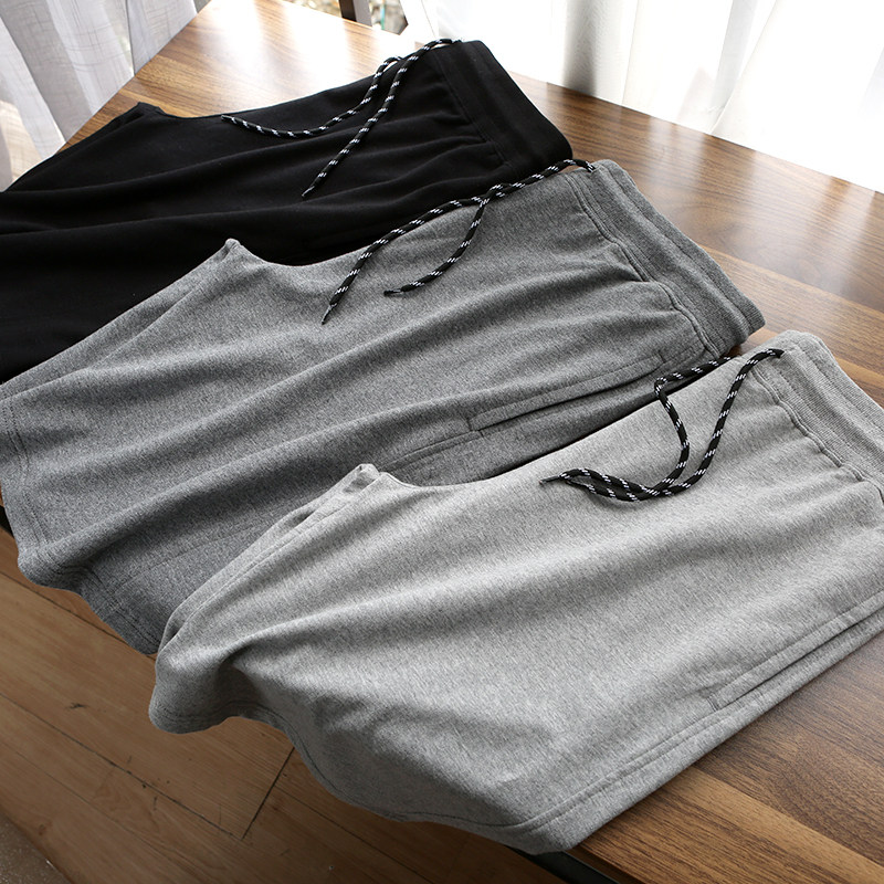 It is good to wear foreign trade men's clothing factory cut and tail goods summer sports casual thin hair circles 50% pants shorts