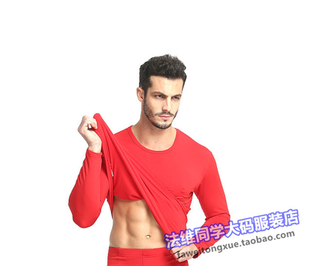 Mùa thu và mùa đông kích thước lớn phần mỏng cộng với nhung đơn quần áo mùa thu áo sơ mi nam cộng với phân bón cộng với chà nhám ấm lớn áo lót nam cổ tròn