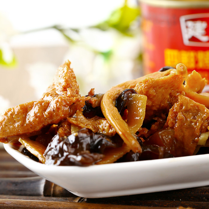 Ningbo specialty four fresh baked bran canned appetizers Cold dishes