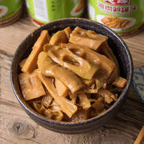 Ningbo specialty Fenghua braised bamboo shoots ready-to-eat Thunder bamboo shoots meal cold vegetable bamboo shoots dried bamboo shoots 397g x x canned x2