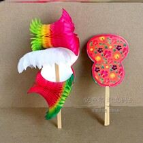 Shake the same Chinese traditional paper flip flower non-legacy hand flip flower Folk paper flower childrens puzzle eighteen quintessence