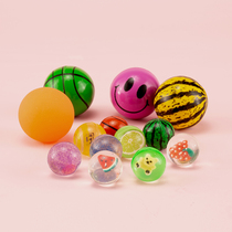 No. 27 No. 45 bouncy ball childrens toy solid bouncing ball twister rubber jumping ball bouncing ball bouncing ball