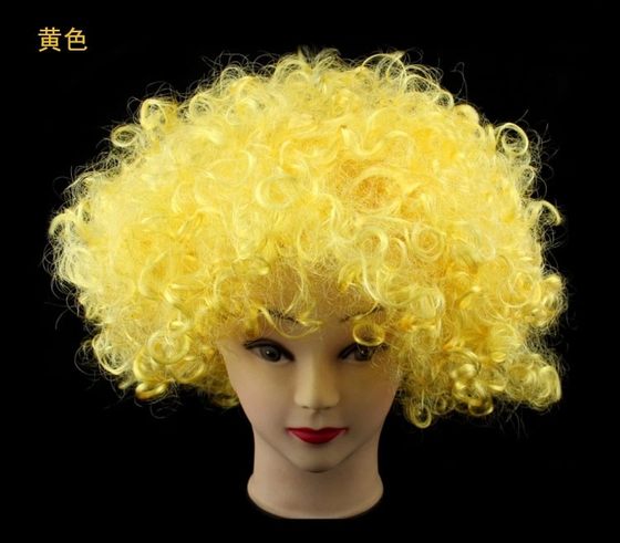 爆炸头假发搞怪小丑头套演出搞笑道具彩色假发幼儿园儿童表演假发
