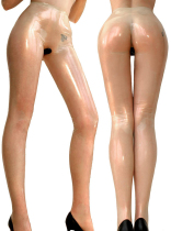 Dygard latex clothing latex pants Latex transparent socks custom