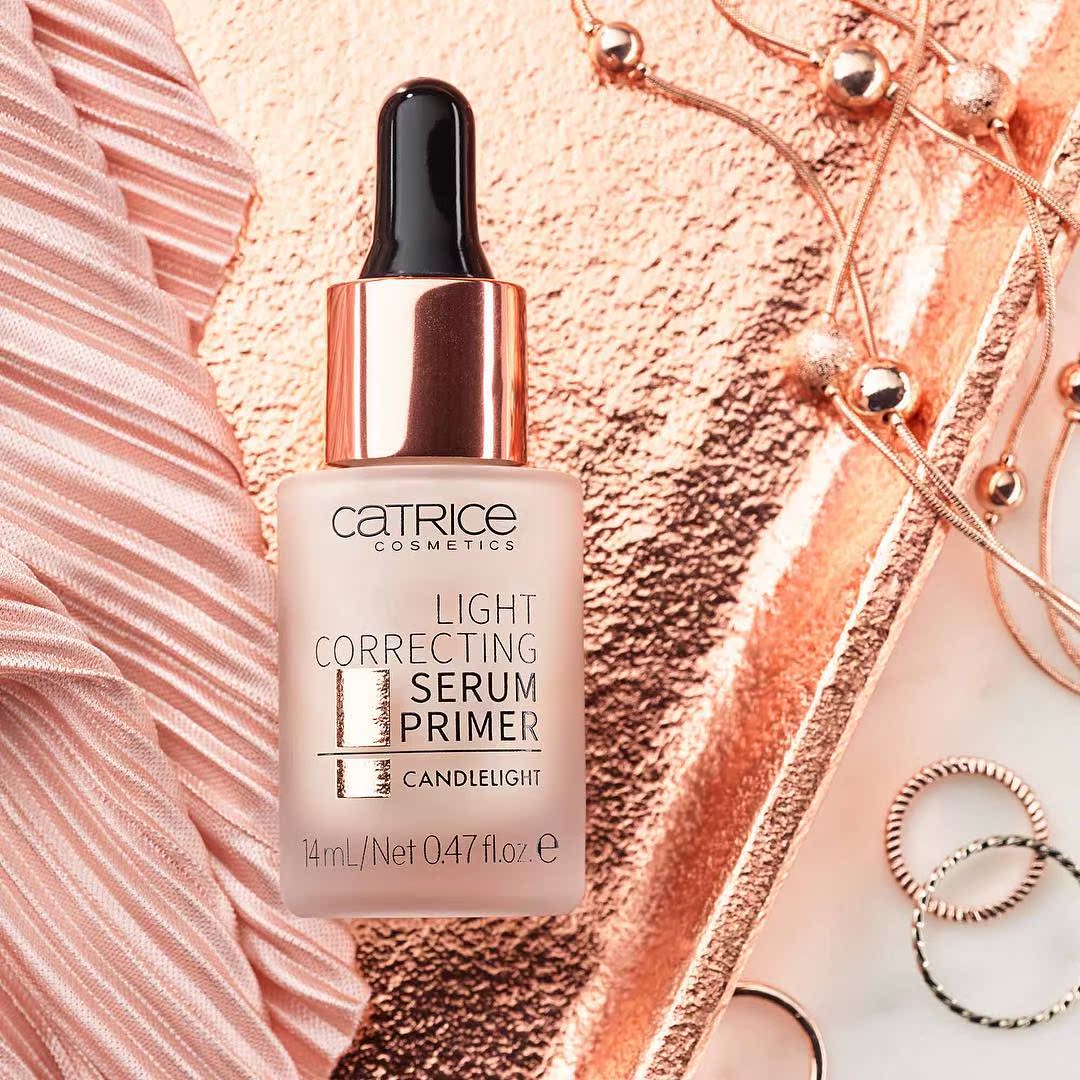 Catrice Dropper Makeup Pre-Isolation Cream Clearing Base Cream Brightening Moisturising Essence Highlight Brightening che khuyết điểm mac