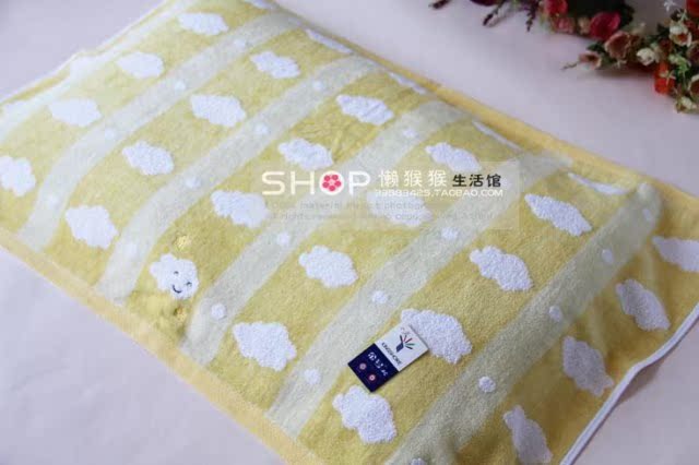 Đầy đủ của chính hãng vàng số 68 vận chuyển vàng số không xoắn khăn bông thêu khăn r đặc biệt g2359wh siêu mềm - Khăn gối vỏ gối nằm