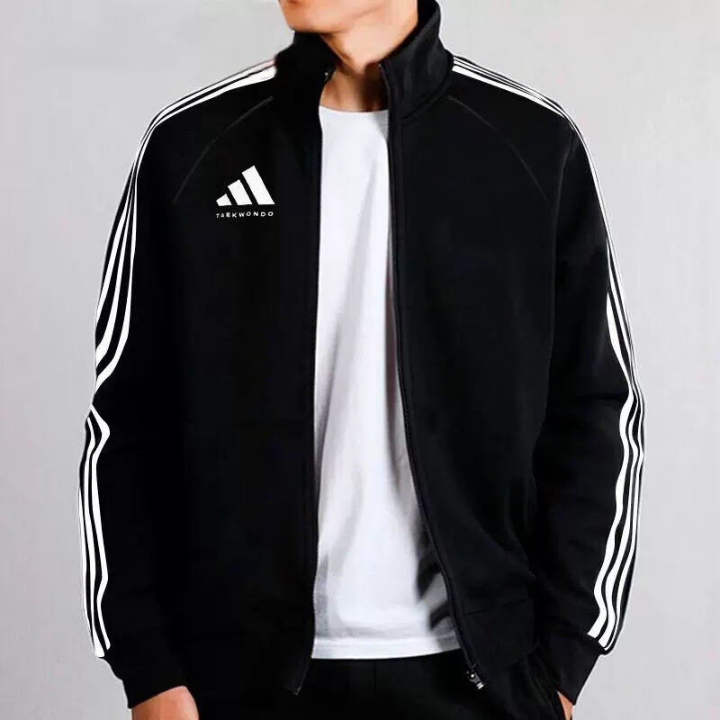 Adidas, осенняя спортивный костюм, куртка, штаны, комплект, свободный прямой силуэт