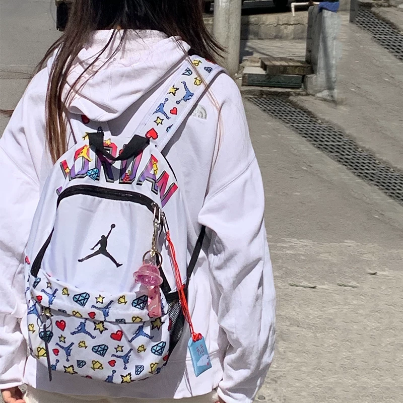Nike, школьный рюкзак, дорожный рюкзак для раннего возраста, детский рюкзак, спортивный рюкзак, багажник