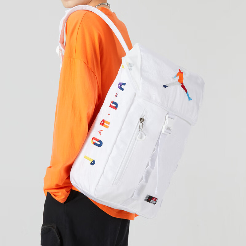 Aj Backpack Large Capacity Official Website Genuine Men's and Women's Travel Bag Computer Bag Student School Bag Jordan Sports Bag