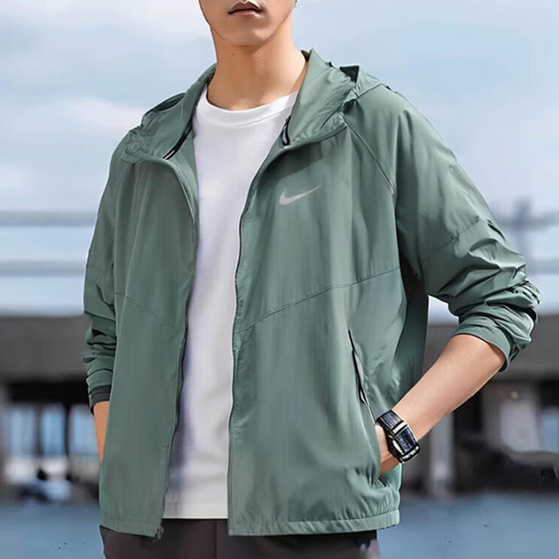 Nike Nike Jacket Men's Spring New Woven Casual Sportswear Thin Quick-Drying Windproof Hooded Jacket Nike Nike Jacket Men's Spring New Woven Casual Sportswear Thin Quick-Drying Windproof Hooded Jacket
