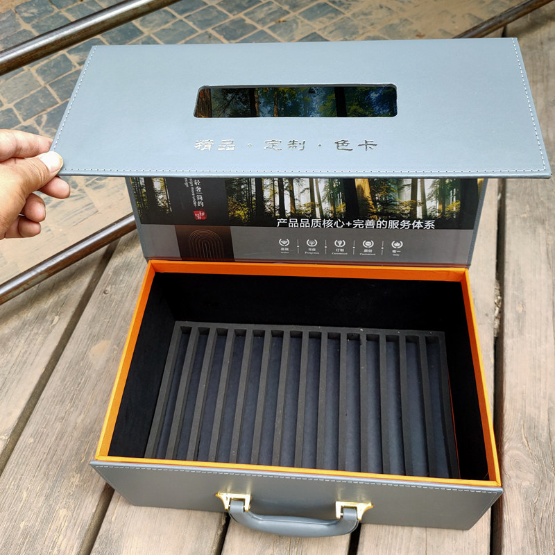 Full House Custom Home Plate Color Card Case Acrylic Baking Varnish Overall Cabinet Eco Door Panel Solid Wood Door Boilerplate Case Picture Book