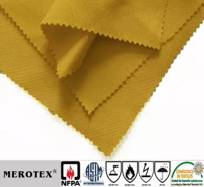 Hot selling brocade cotton fireproof cloth Popular anti-electromagnetic radiation cotton Brocade flame retardant fabric High temperature insulation fabric