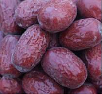 Xinjiangs Qiangang grey date Chinese date 500 gr red date if the Qiang hang dry grey date raw ecology unwashed