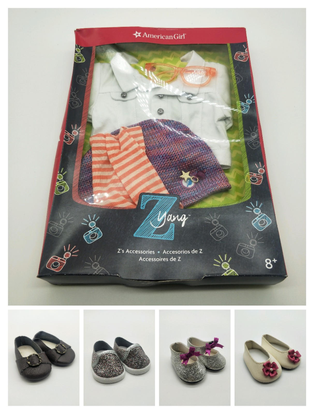 Loose Goods American Girl Accessories Clothing Shoes Stuffed Bags Bag without a va to be a Home Wine Toy