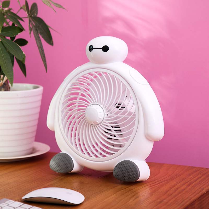Fan Small Student Mute Persistent Small Fan Plug-in Electric Power Style Office Desktop Desktop Cute Hostel