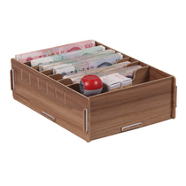 Desktop change cash storage box Financial convenience store supermarket banknote cash register drawer finishing money box separation