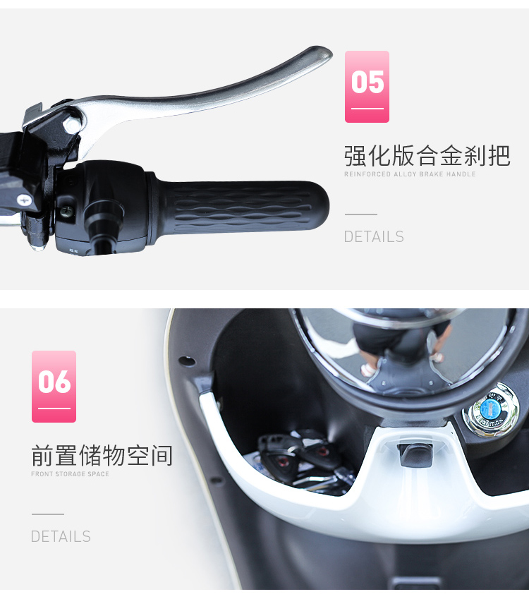 Golden Rùa King Xe điện ắc quy Xe máy 60V72V Chú cừu nhỏ Bà người lớn Bàn đạp đôi Tốc độ động cơ điện - Xe đạp điện xe xmen