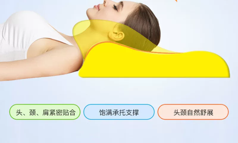 Gối Sleep Doctor Gối Bảo Vệ Sức Khỏe Cột Sống Cổ Gối Nằm Ngủ Đặc Biệt Giúp Ngủ Gối Memory Foam Pillow Đơn - Gối