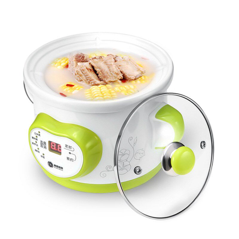 American Gran BB boiled baby boiled porridge boiled porridge pot fully automatic baby pot soup pot supplement food artifact mini rice cooker